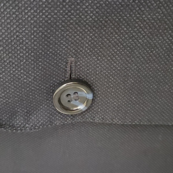 Classic Wool Navy Blue Men's Suit - Picture 6 of 8